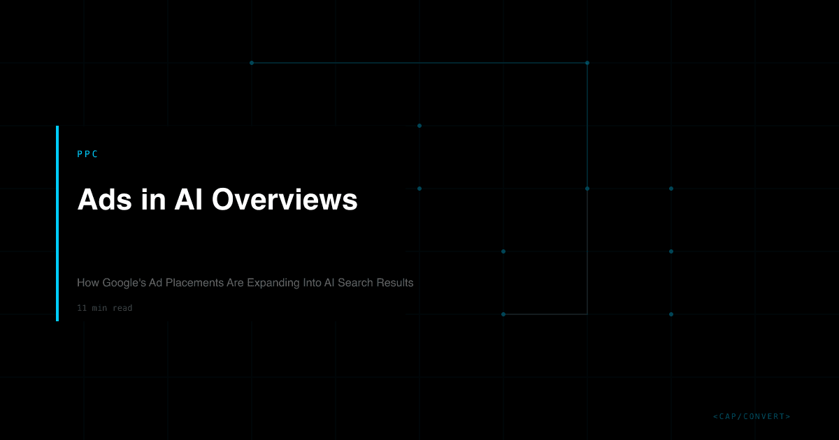 Ads in AI Overviews: How Google's Ad Placements Are Expanding Into AI Search Results