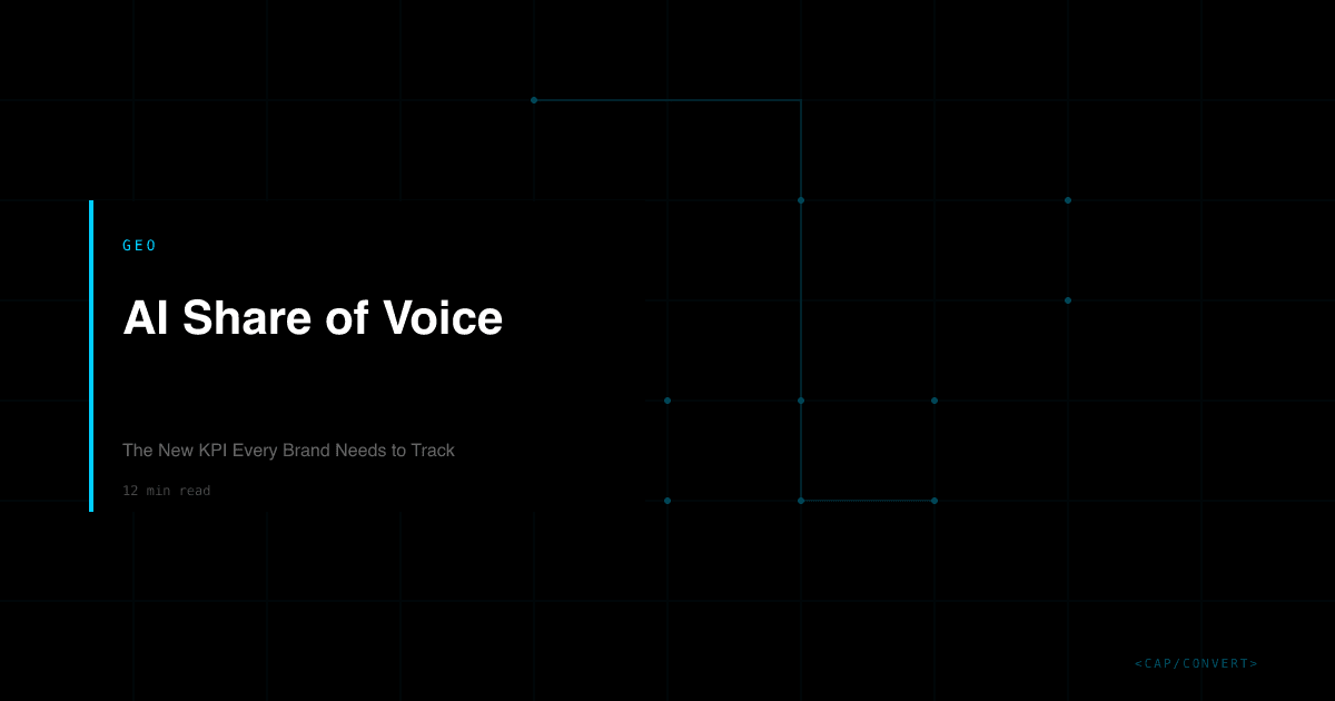 AI Share of Voice: The New KPI Every Brand Needs to Track