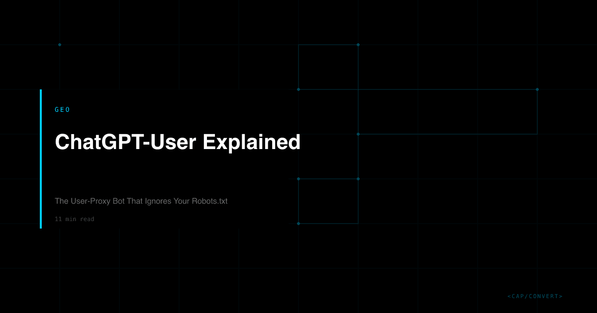 ChatGPT-User Explained: The User-Proxy Bot That Ignores Your Robots.txt
