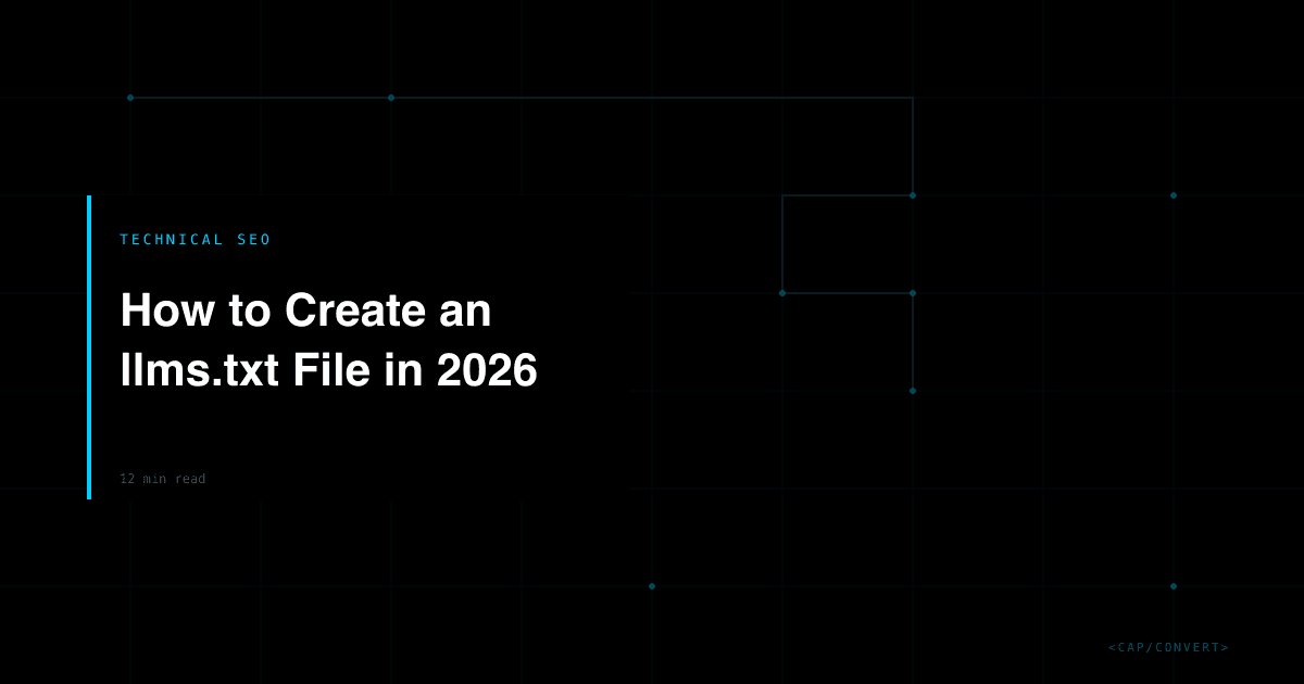 How to Create an llms.txt File in 2026