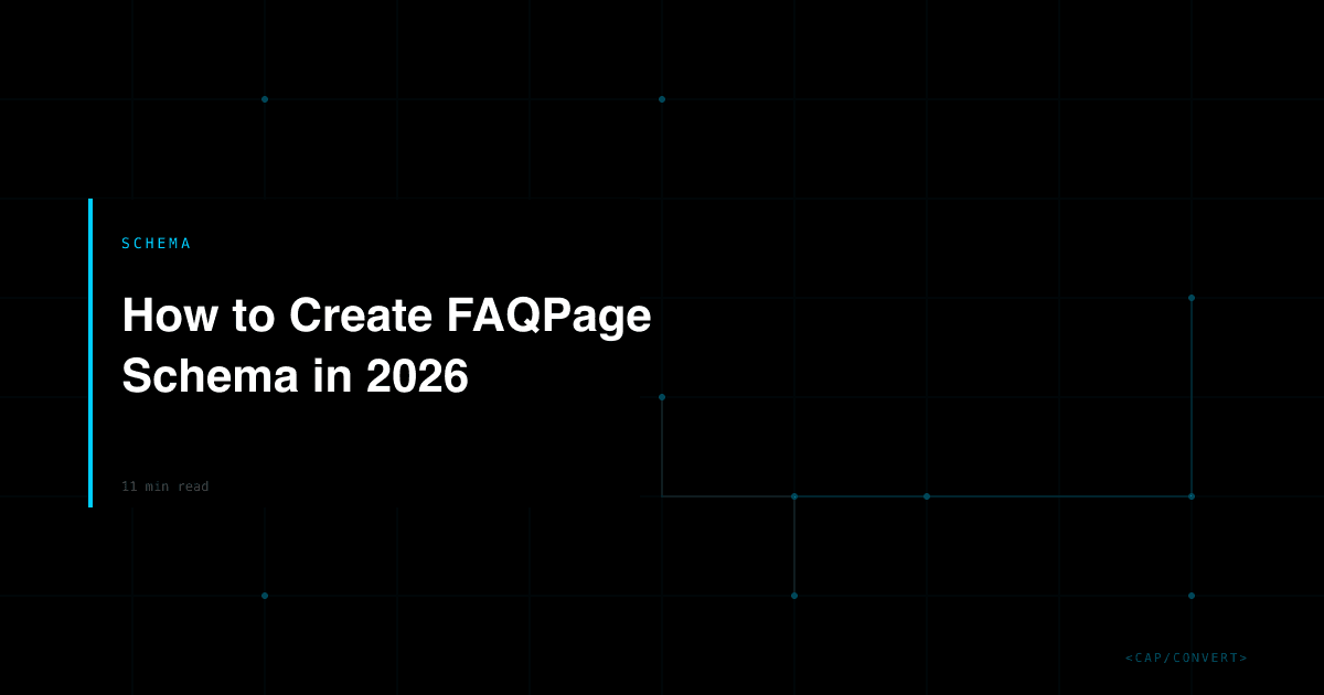 How to Create FAQPage Schema in 2026