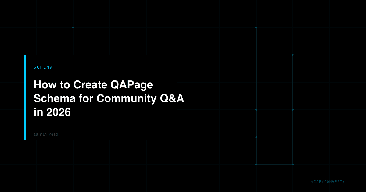 How to Create QAPage Schema for Community Q&A in 2026