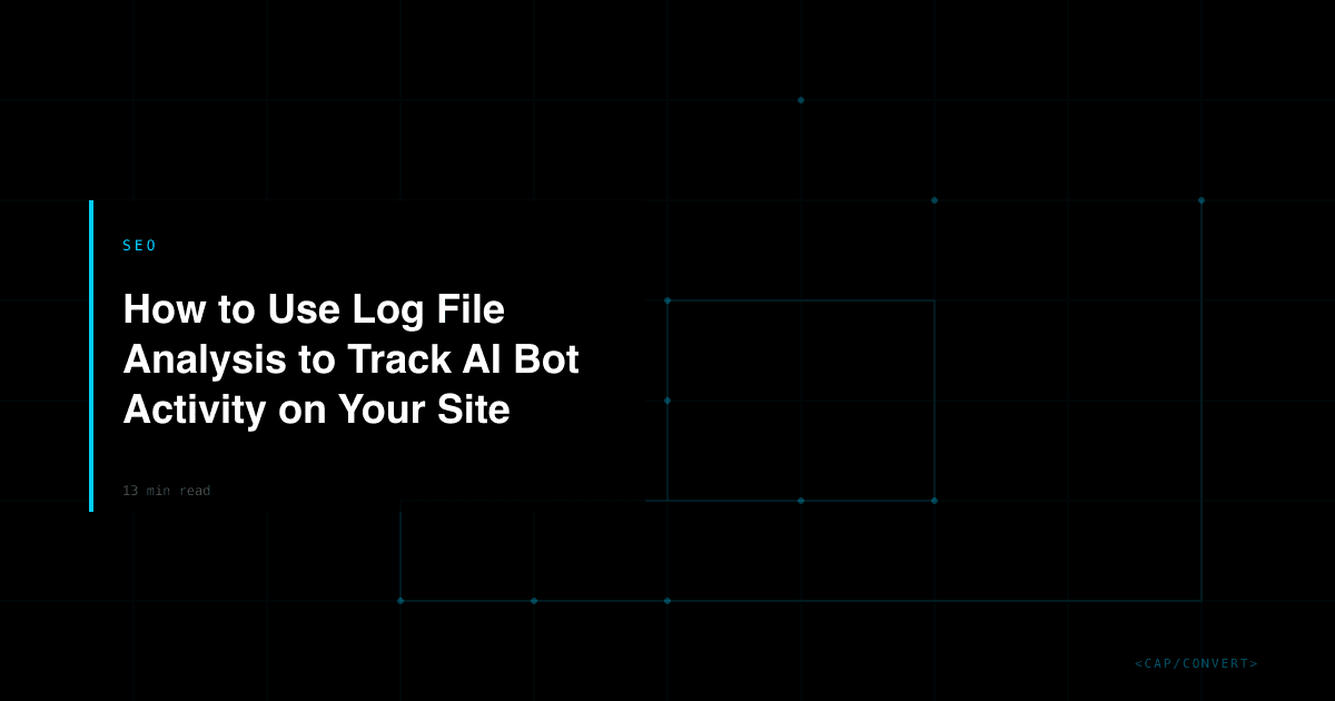 How to Use Log File Analysis to Track AI Bot Activity on Your Site