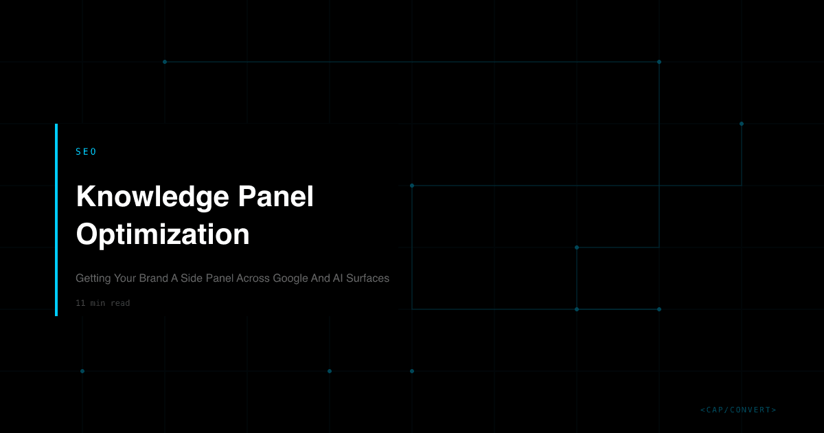 Knowledge Panel Optimization: Getting Your Brand A Side Panel Across Google And AI Surfaces