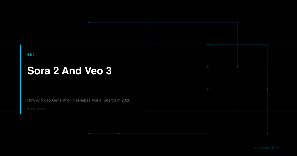 Sora 2 And Veo 3: How AI Video Generation Reshapes Visual Search In 2026