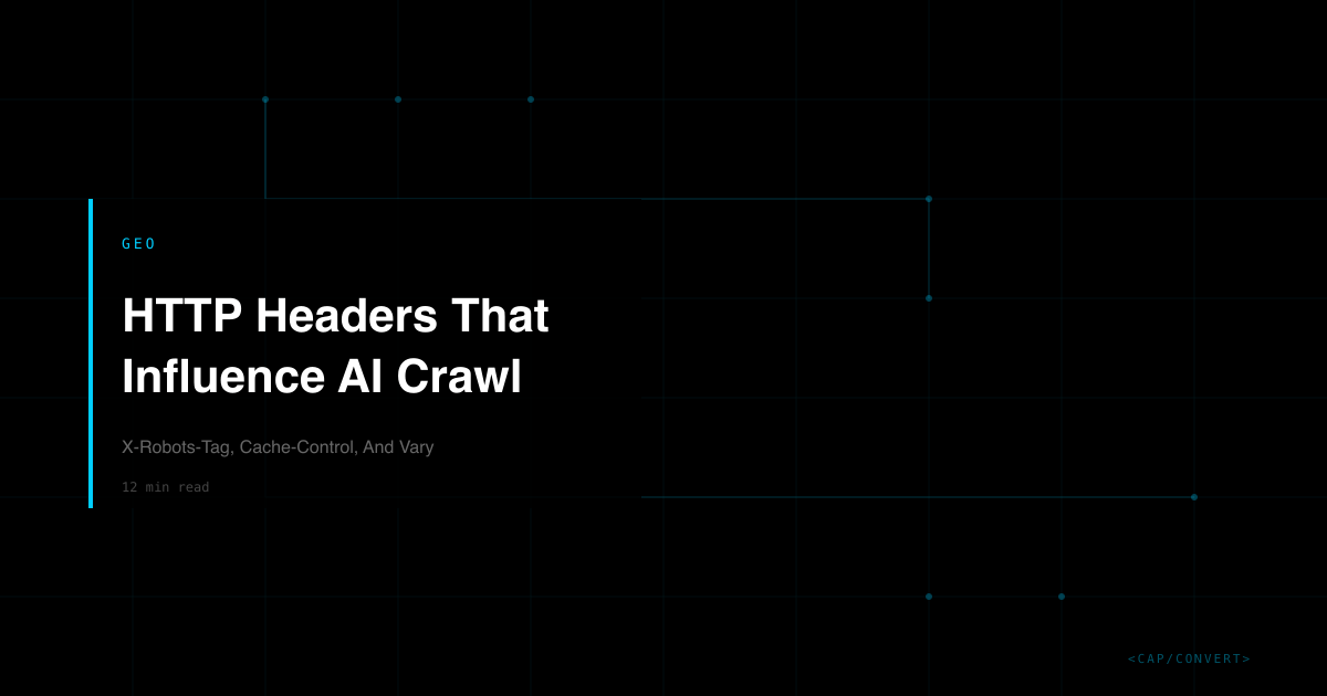 Algorithms Header HTTP Headers for AI Crawl | Capconvert
